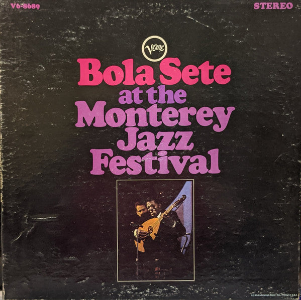 Release: Bola Sete At The Monterey Jazz Festival-Vinyl-US-1967-V6-8689-14131787