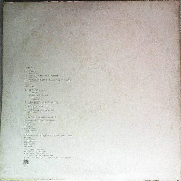 Release: Strawbs & Dave Cousins-Vinyl-Japan-1973-AML 191-14423105