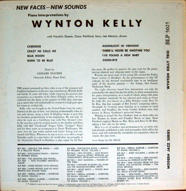 Release: New Faces–New Sounds-Vinyl-US-1975-BLP 5025, 5025-15459410