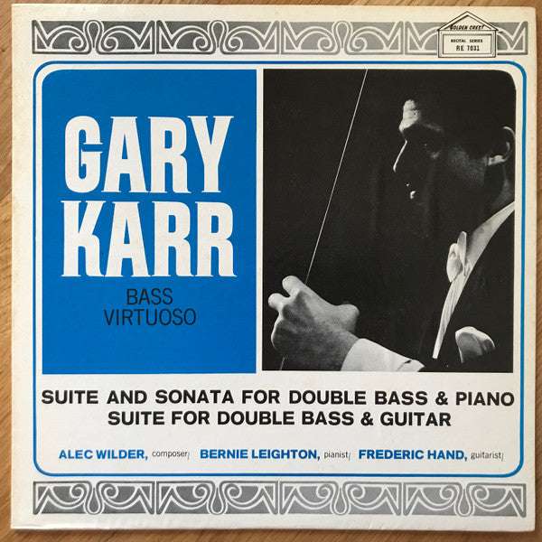 Master Release: Bass Virtuoso by Gary Karr
