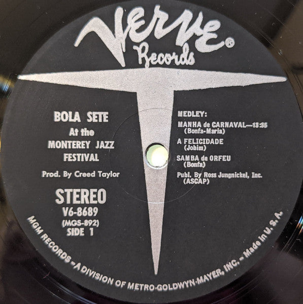 Bola Sete At The Monterey Jazz Festival