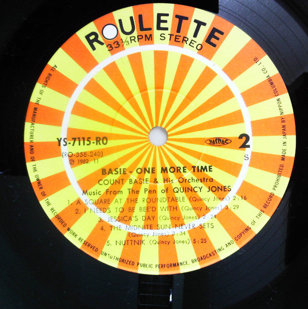 Basie One More Time (Music From The Pen Of Quincy Jones) 