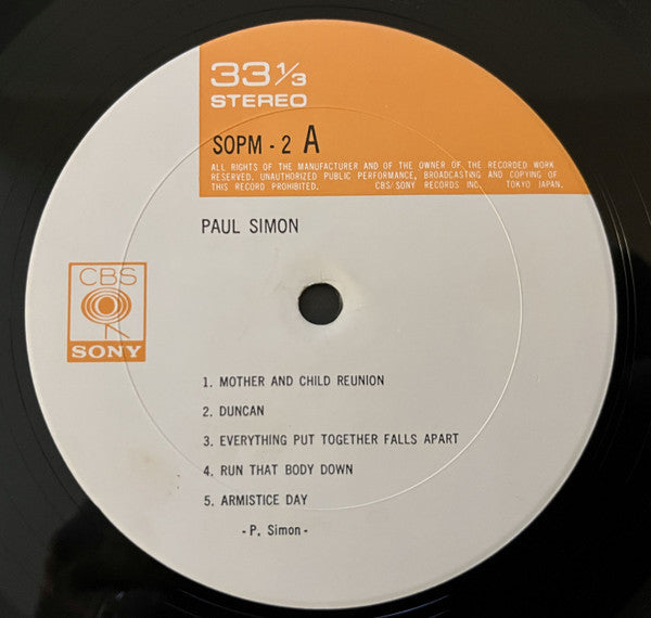 Master Release: Paul Simon by Paul Simon