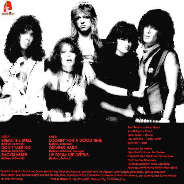 Release: Hellion-Vinyl-UK-1984-MFN 15, MFN15-33632382