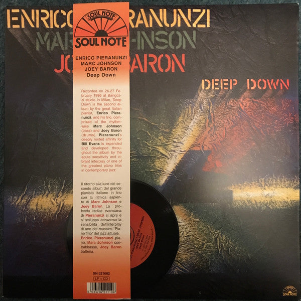 Release: Deep Down-Vinyl, CD-Italy-2012-SN 521002, SN521002-11625539