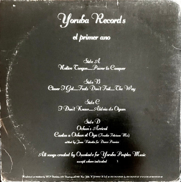 Master Release: Yoruba Records (El Primer Ano) by Osunlade