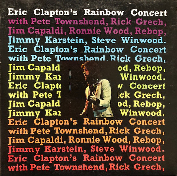 Release: Eric Clapton's Rainbow Concert-Vinyl-US-1973-SO 877-16118045
