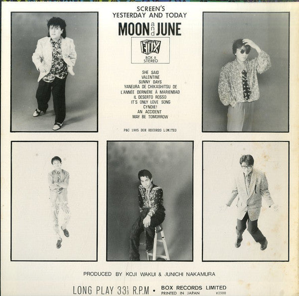 Release: Moon And June-Vinyl-Japan-1985-BOX-8-13840785