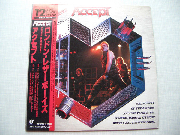 Release: London Leatherboys-Vinyl-Japan-1985-12.3P-646-10842838