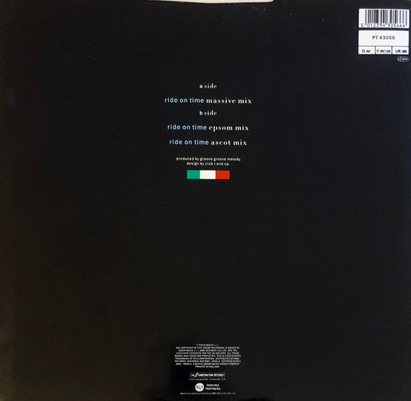 Release: Ride On Time-Vinyl-UK-1989-PT 43056-21932650