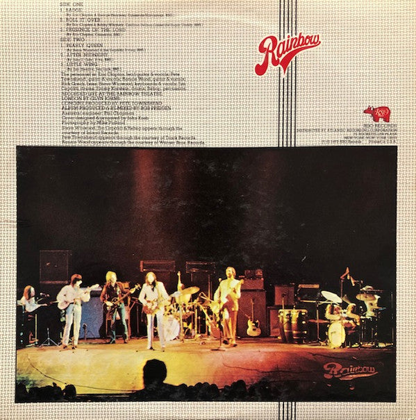 Eric Clapton's Rainbow Concert