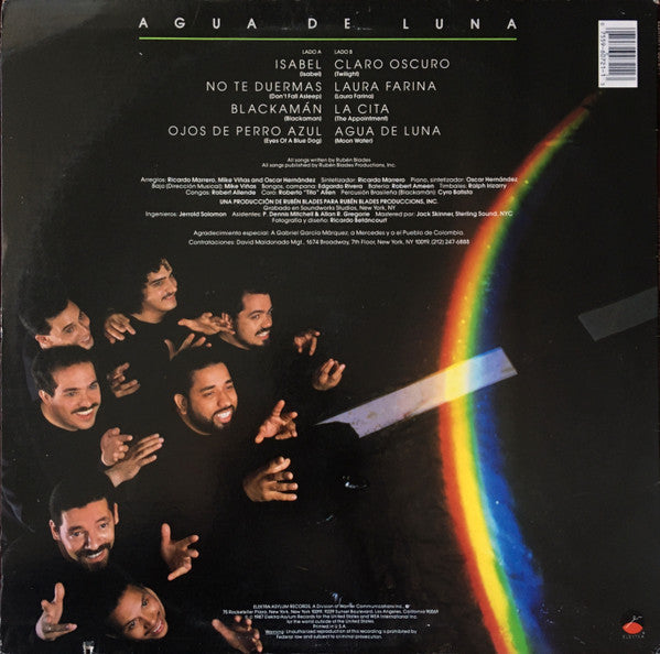 Release: Agua De Luna = Moon Water-Vinyl-US-1987-60721-1, 9 60721-1-17750194