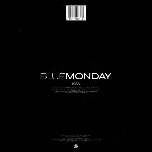 Release: Blue Monday-Vinyl-US-1988-0-20869-10377535