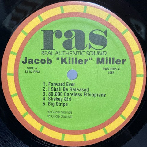 Release: Jacob "Killer" Miller-Vinyl-US-1987-RAS 3205-22819100