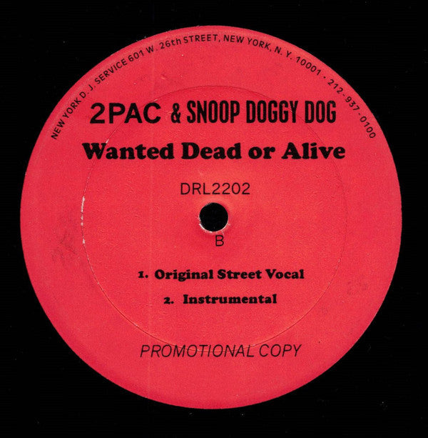 Master Release: Thug Nature / Wanted Dead Or Alive by 2Pac