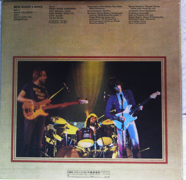 Release: Beck, Bogert & Appice-Vinyl-Japan-1973-ECPM-18-16022719