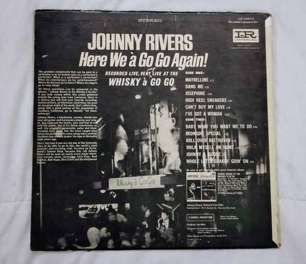 Master Release: Here We à Go Go Again! by Johnny Rivers