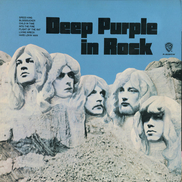 Release: Deep Purple In Rock-Vinyl-Japan-1971-P-8020W-12075412
