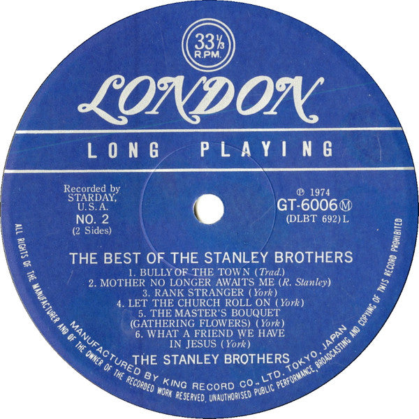 The Best Of The Stanley Brothers