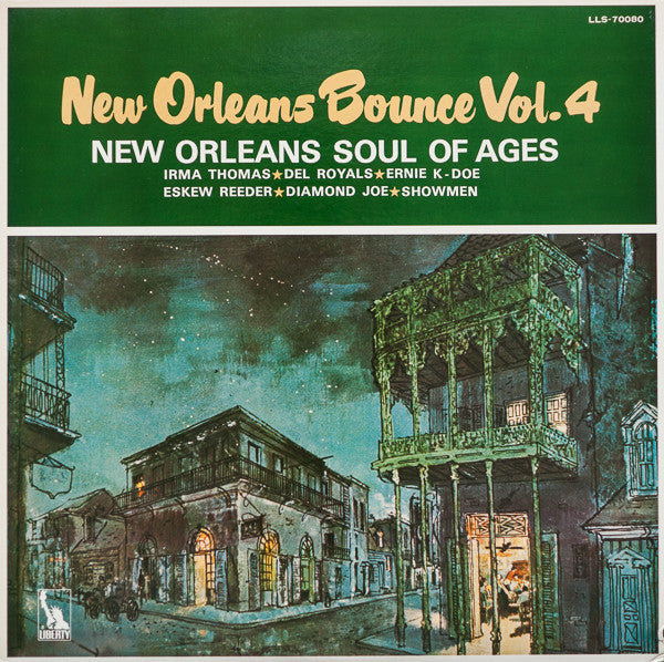 Release: New Orleans Bounce Vol. 4 - New Orleans Soul of Ages-Vinyl-Japan-1976-LLS-70080-12151310