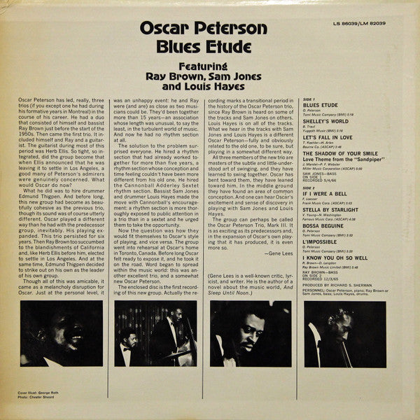 Release: Blues Etude-Vinyl-US-None-LS 86039-16163740