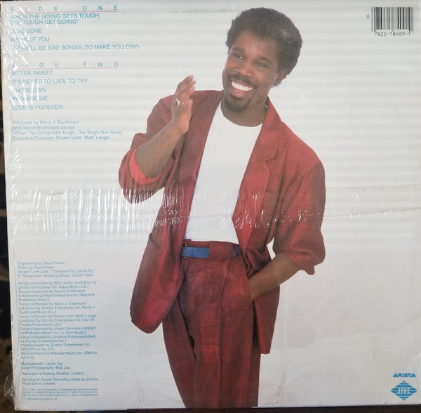 Release: Love Zone-Vinyl-US-1986-JL8-8409, JL 8-8409, JL8-8409, JL 8-8409-16916361