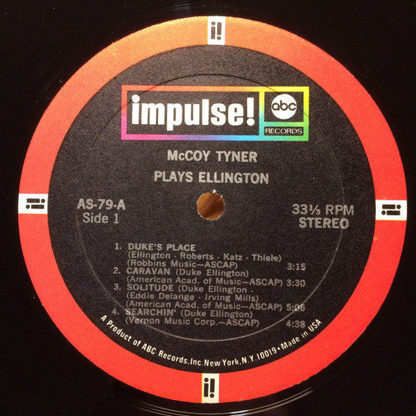 Master Release: McCoy Tyner Plays Ellington by McCoy Tyner