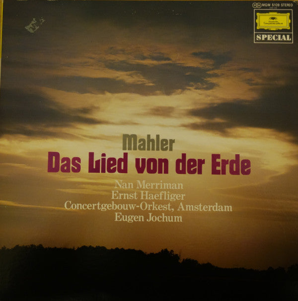 Release: Das Lied Von Der Erde -Vinyl-Japan-None-MGW 5109-17540884