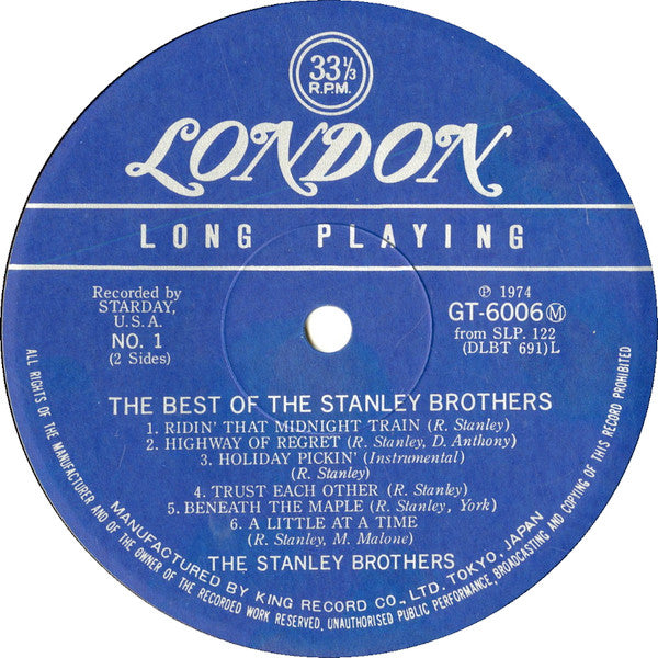 The Best Of The Stanley Brothers