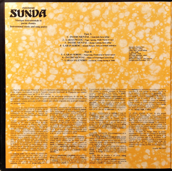 Release: Indonésie Sunda-Vinyl-France-None-PS 33515-17785345