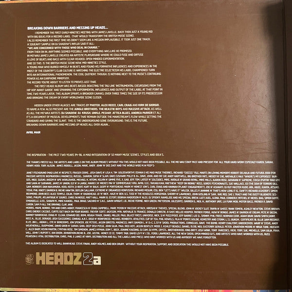 Release: Headz 2A-Vinyl, Box Set-UK-1996-MW061LP-80035