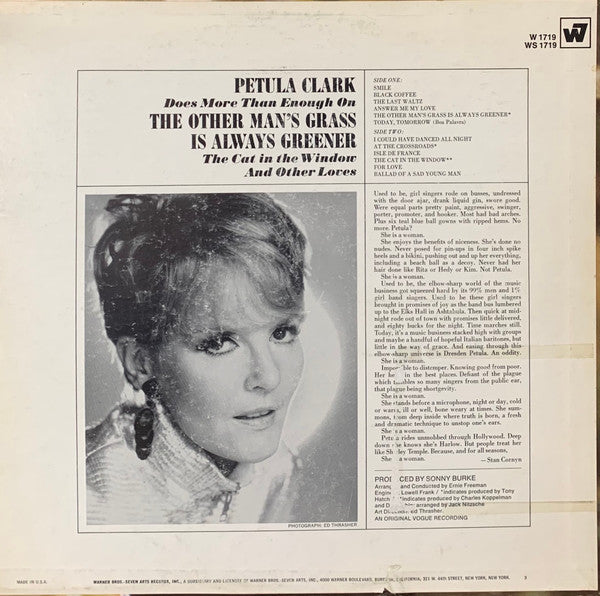 Release: The Other Man's Grass Is Always Greener-Vinyl-US-1968-WS 1719, WS 1719-17398714