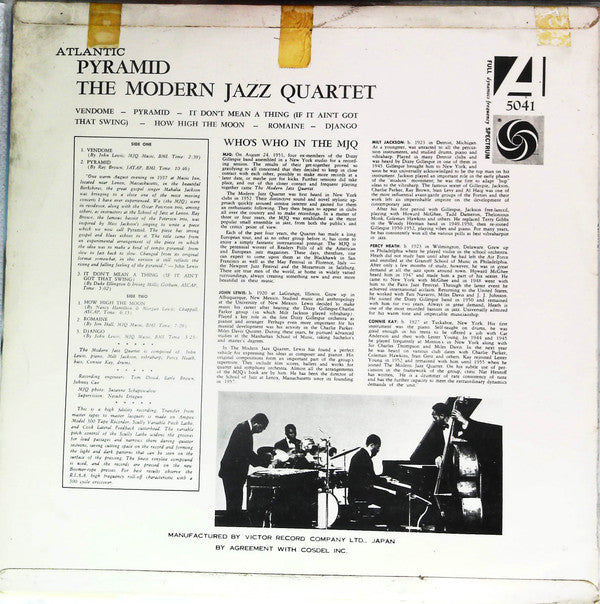 Release: Pyramid-Vinyl-Japan-1960-ATL-5041, 5041-15067492