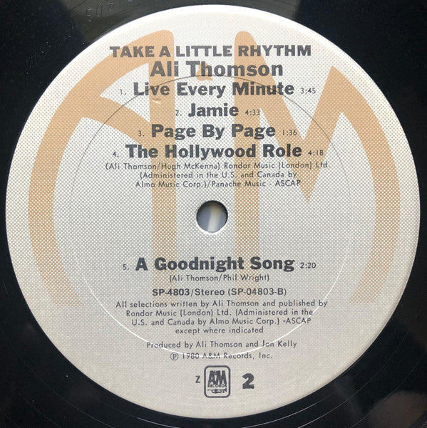 Take A Little Rhythm