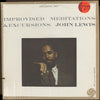 John Lewis (2) - Improvised Meditations & Excursions (Vinyl, LP, Album, Reissue, Stereo) Good Plus (G+) / Very Good (VG)