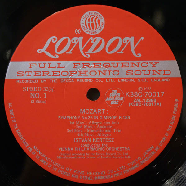Master Release: Symphony No. 25 In G Minor / Symphony No. 40 In G Minor by Wolfgang Amadeus Mozart
