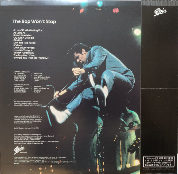 Master Release: The Bop Won't Stop by Shakin' Stevens