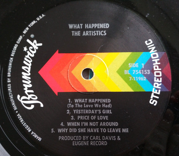Release: What Happened-Vinyl-US-1969-BL 754153-15335585