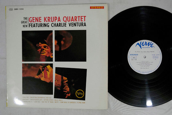 Release: The Great New Gene Krupa Quartet Featuring Charlie Ventura-Vinyl-Japan-None-SMV 1054-11293284