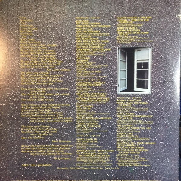 Release: Save The Children (Original Motion Picture Soundtrack)-Vinyl-US-1973-M 800R2, M800R2-13259140