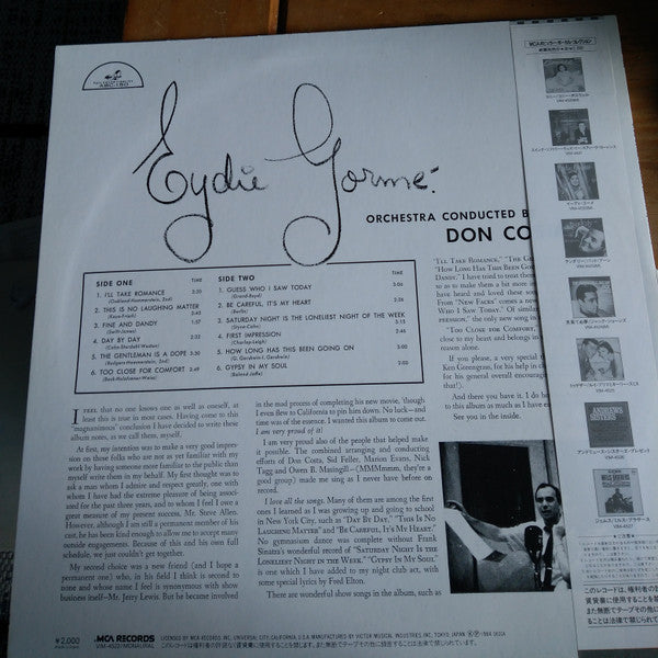 Release: Eydie Gormé-Vinyl-Japan-1984-VIM-4522(M)-14896906