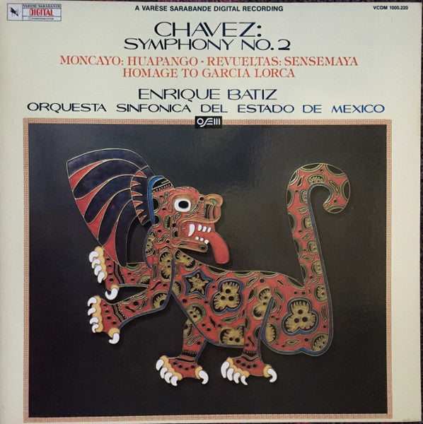 Release: Symphony No. 2 / Huapango / Sensemaya / Homage To Garcia Lorca-Vinyl-US-None-VCDM 1000.220-23801081