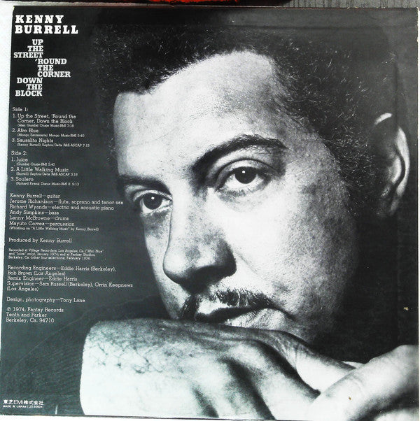 Master Release: Up The Street, 'Round The Corner, Down The Block by Kenny Burrell
