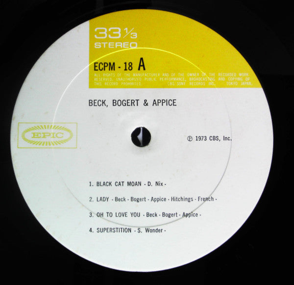 Beck, Bogert & Appice
