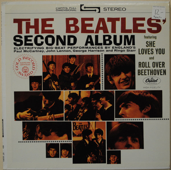 Release: The Beatles' Second Album-Vinyl-US-1976-ST-2080, ST 2080-13229017