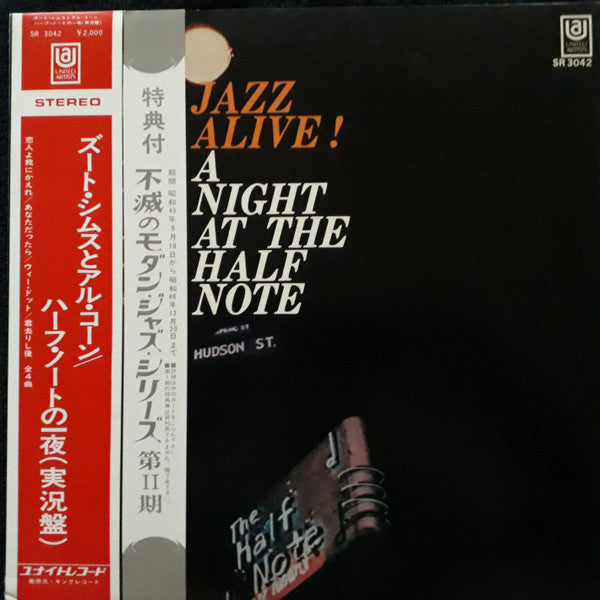 Release: Jazz Alive! A Night At The Half Note-Vinyl-Japan-1970-SR 3042-12907264