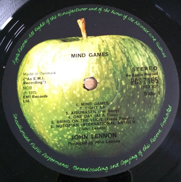 Release: Mind Games-Vinyl-Denmark-1973-PCS 7165-12989172