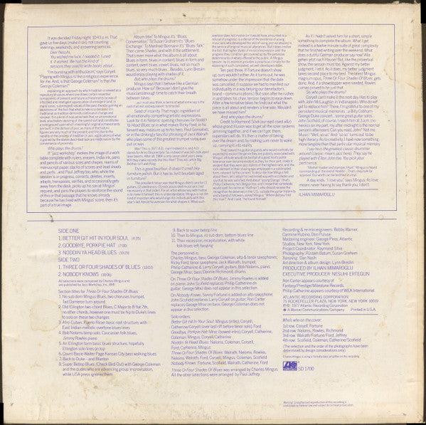 Master Release: Three Or Four Shades Of Blues by Charles Mingus