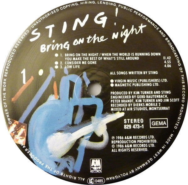 Bring On The Night