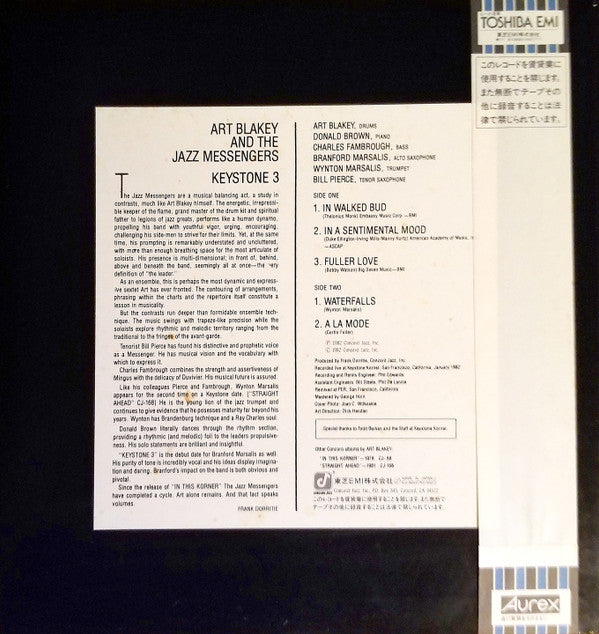 Master Release: Keystone 3 by Art Blakey & The Jazz Messengers